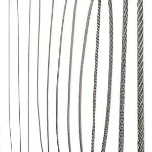 스텐 와이어 로프 1M단위 맞춤 절단 컷팅 sus304 와이어줄 와야 철사