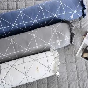 그리드 면100 바디필로우 롱쿠션 (3color)/대형/라텍스/성인용/롱바디필로우/땅콩형/사각/U바디필로우/냉감