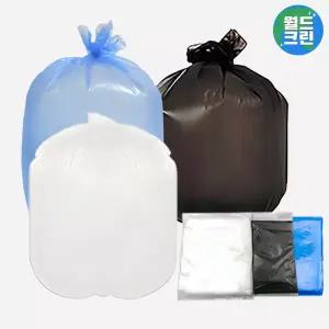 월드크린 100L 배접비닐봉투 특대 20장 분리수거 대형 비닐 쓰레기 청소