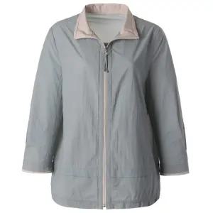 [롯데백화점]벨리시앙 배색밑단 카라 집업점퍼 JP3302