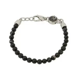 [디젤] DX0848040 로고 비즈 팔찌