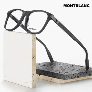 몽블랑 안경테 MB0035O-005 명품 남자 블랙 뿔테 사각 뿔테