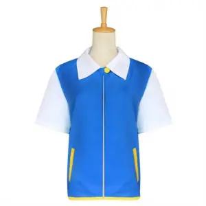 포켓몬 지우 코스튬 장갑 상의 포켓볼 코스프레 의상