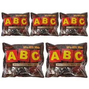롯데 ABC 초콜릿 187g x 5개