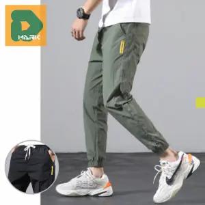 밴딩조거팬츠 팬츠 밴딩 조커 봄 냉감 여름 남자 고무줄 작업복 바지 플리츠 가을 노가다 나일론 시원한