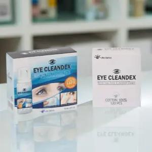 눈꺼풀 세정제 순면 부직포 리퀴드 용액 아이 클리너 눈청결티슈 120p