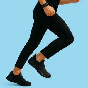 남성 슬립온 러닝화 끈없는 무중력 경량 운동화 워킹 여행 트레킹 등산화