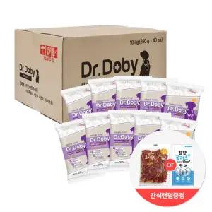 닥터도비 피부사료 10kg+간식 강아지대용량사료 개별포장