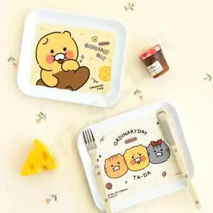 유치원 어린이집 미니쟁반 귀여운 어린이 간식 트레이 감성 캐릭터 춘식이 작은 인테리어 소형 접시 카페