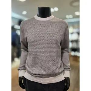 [바쏘옴므] 26년 그레이 라운드 니트 [P003734327]