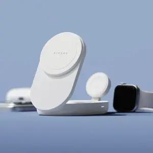 링케 맥세이프 충전기 Qi2.2 25W 3in1 마그네틱 초고속 무선 충전 폴딩 스탠드 멀티 거치대