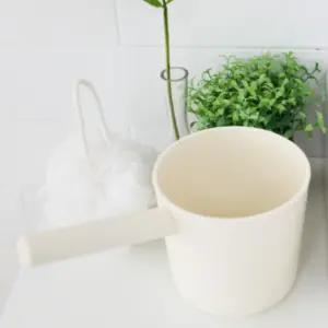 다용도 물바가지 1 2L 욕실 청소 목욕 바가지 손잡이형