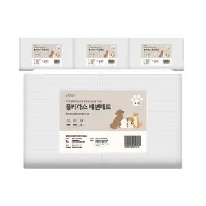 플리다스 강아지 배변패드 프리미엄 소형 37g(60매x4개)