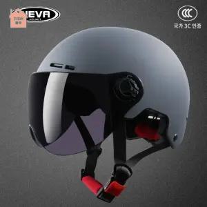 여름 오토바이 오픈페이스 헬멧 하이바 바이크 경량 반모