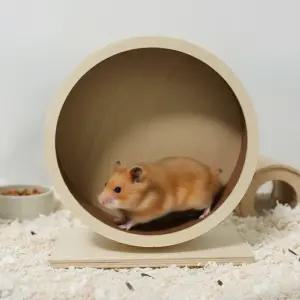 원목 쳇바퀴 29cm 골든 햄스터 기니피그 다람쥐 러닝휠