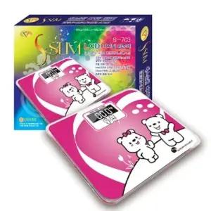 디지털체중계/고정밀/전자/저울/요양원/체중계/가정용/체중게/헬스장/스마트/정밀/디지털/미니/LED/강화/유