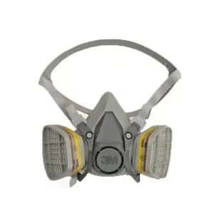 3M 6200 마스크 6003k 유기증기 및 산성가스용 필터 방독 마스크 세트