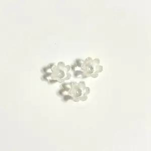 이지심플 비즈 공예 투명 은방울꽃 diy 재료 (1p) 키링 팔찌 악세사리 부자재 식물 화분 끈갈피 만들기