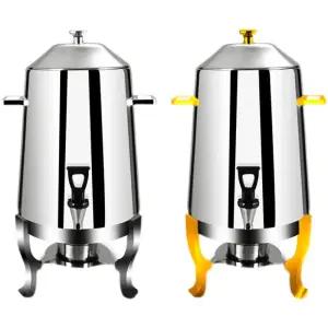 뷔페 음료 커피 디스펜서 전기 보온 대용량 물병 물통