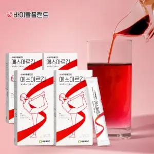 여성을 위한 에스아르긴 맛있는 아르기닌 3000mg 4박스(60포)