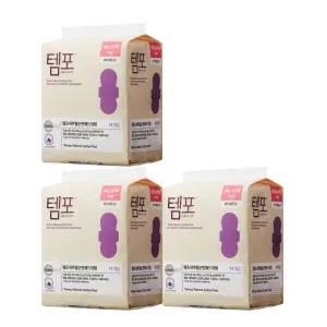 템포 생리대 유기농 대형 14매 X 3팩