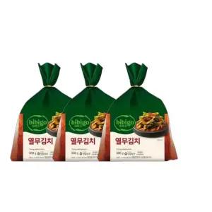 [비비고](의정부점)CJ 비비고 열무김치 900g x 3개