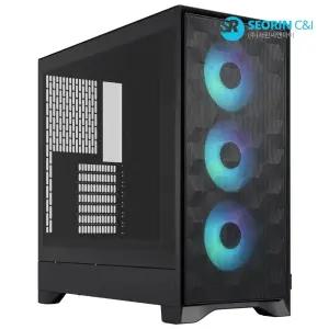 [서린공식] 프렉탈디자인 Pop 2 Air RGB 강화유리 (블랙)