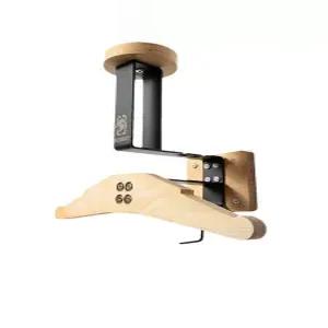 방탄조끼 헬멧 거치대 전술조끼 벽걸이형 행거 원목 A