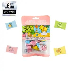 샤오커오라 무설탕 비타민 캔디 15g 20개 1세트/제로슈가/제로슈거/슈가프리/사탕/간식/과일맛/과일향