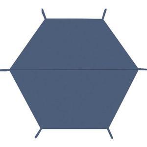 대형 바닥 방수 아웃도어 육각자충매트 육각 베개일체형 자충매트 두꺼운