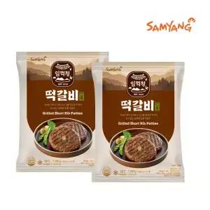 삼양 임꺽정 떡갈비 1.2kg X 2개