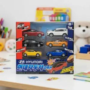 미미월드 월드카 현대자동차 컬렉션 세트 파워키 슈팅 미니카 자동차 모형차 레이싱카 현대차