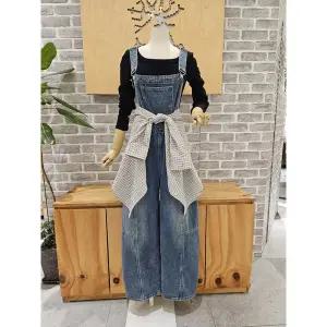 [레코브](광주신세계)절개커브드데님오버롤 (LC31F4DM501X)