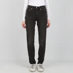 리바이스 여성 청바지 약기모 724 하이라이즈 스트레이트 웜진 블랙 188830290 S