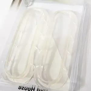 투명 납작한 유리창 창문 접착식 손잡이 2개입 핸들 문고리 다다미 슬라이드 여닫이문