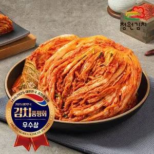 [청원김치] 국내산 배추 포기 김장 김치 5kg 시원하고 깊은맛 HACCP