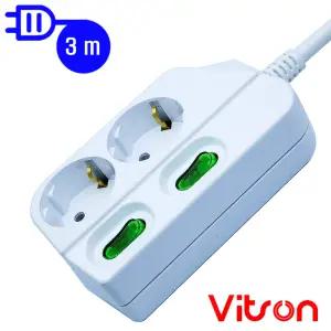 멀티코드2구3m,리드선3m,연장선3m,멀티탭3m,2구멀티탭,전기리드선,전기연장선,멀티코드3m,