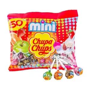 [DM] 살살 녹는 사탕_츄파춥스 미니 막대 사탕 캔디 5가지맛 100개입