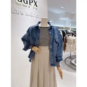 [갤러리아] 엘보 패치 데님자켓(Q1JK007B)
