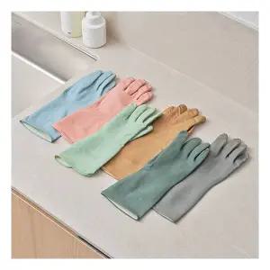 생활공작소 천연 라텍스 고무장갑 일반형 5개 (컬러별 S/M/L) 237472