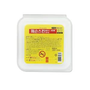 퍼슨 스킨 플러스 400매 벌크형 1통 에탄올 일회용 살균소독 알콜스왑 솜