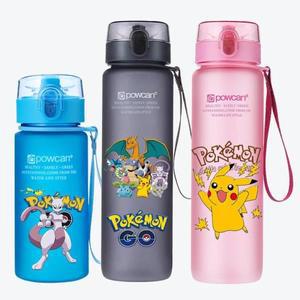 650ml 피카츄 어린이 물보틀 소년 포켓몬 애니메이션 뮤츠 루카리오 그레닌자 겐가 휴대호환 야외 스포츠