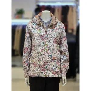 [세리아] 세이브존07 플라워 패턴 집업 점퍼 261308 (S46186202)