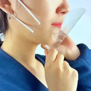 픽봄 국산 조리용 투명 위생마스크 20p 국산위생마스크