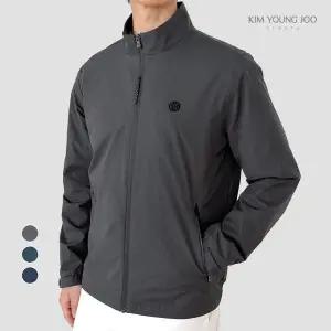 [김영주스포츠] 남성 기하학 고신축 점퍼 KRMJ8025 봄 가을 집업 골프 등산 출근 데일리 자켓