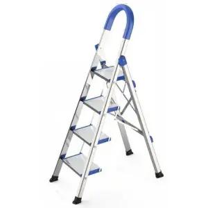a형사다리 가정용 접이식 흰색 이동식 형사다리 철제 6단