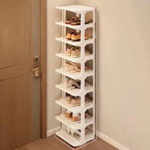 신발 한국당일  공간활용   현관 신발장 신발장정리대 9단 정리대 화이트