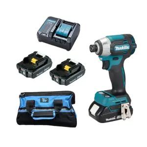 마끼다 18V 충전임팩트드라이버 DTD201RAE 2.0Ah 2팩세트