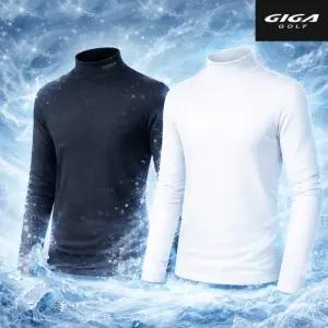 기가골프아쿠아 하프넥 UV차단 남성 냉감 골프 이너웨어 2COLORS GC...