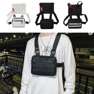 아웃도어 체스트백 가슴 가방 등산 힙색 운동 파우치